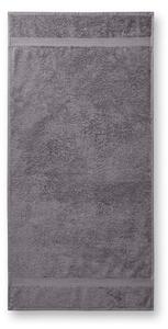 MALFINI Terry Bath Towel fürdőlepedő - Fáradt ezüst | 70 x 140 cm
