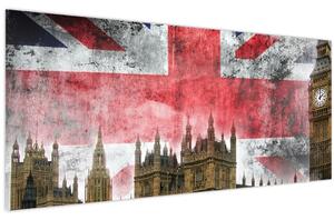 Kép - London (120x50 cm)