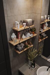 Falipolc, arany fekete -
