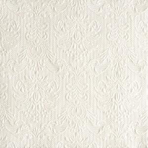 Elegance pearl white papírszalvéta 33x33cm, 15db-os