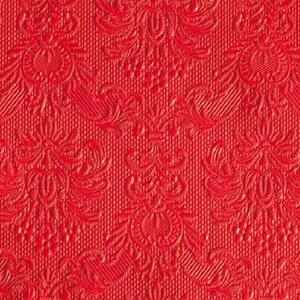 Elegance red bright papírszalvéta 25x25cm, 15db-os