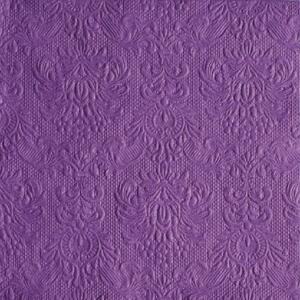 Elegance Purple papírszalvéta 40x40cm, 15db-os