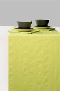 Elegance light green asztali futó 33x600 cm