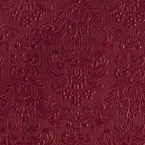 Elegance bordeaux papírszalvéta 25x25cm, 15db-os