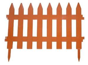 Prosperplast GARDEN CLASSIC kerítés 35cm x 3,2 m terrakotta