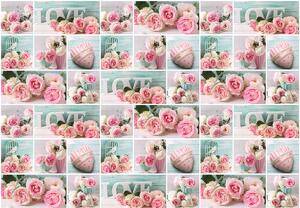 Fotótapéta - Rózsaszín szerelem (152,5x104 cm)