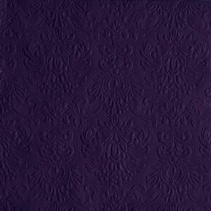 Elegance Violet papírszalvéta 33x33cm, 15db-os