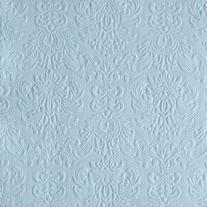 Elegance pale blue papírszalvéta 33x33cm, 15db-os