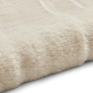 Teddy krémfehér szőnyeg, ⌀ 120 cm - Think Rugs
