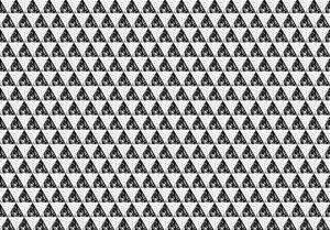 Fotótapéta - Háromszög (152,5x104 cm)