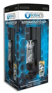 SodaCo K100B King otthoni szódagép, fekete színben