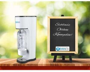 SodaCo K100W King otthoni szódagép, fehér színben