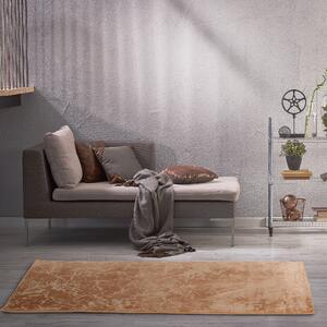 KONDELA Modern szőnyeg, bézs/arany minta, 80x150, RAKEL