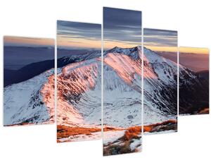 Kép - Téli hegyi panoráma II. (150x105 cm)