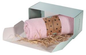 Baby rózsaszín pamut gyerek takaró, 95 x 115 cm - Kindsgut