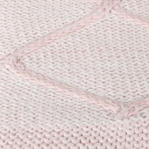 Baby Baby rózsaszín gyerek takaró pamutkeverékből, 90 x 90 cm - Homemania Decor