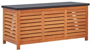 VidaXL tömör eukaliptuszfa kerti tárolóláda 117 x 50 x 55 cm