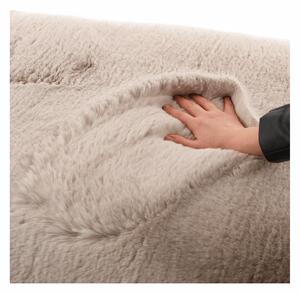Luxus shaggy szőnyeg, bézs, 80x150, KAMALA LUX