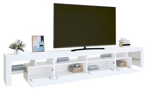 VidaXL LED TV Szekrény - Fehér - 260cm