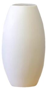 Roll fehér kerámia váza, magasság 23 cm - Rulina