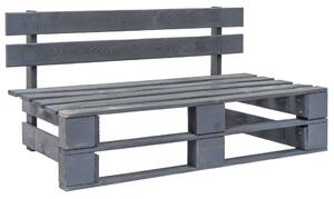 Raklap Kanapé - Szürke - 110x65x55 cm