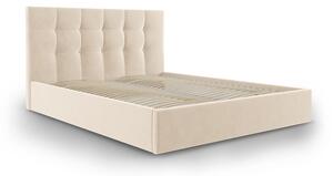 Nerin bézs kétszemélyes ágy, 140 x 200 cm - Mazzini Beds