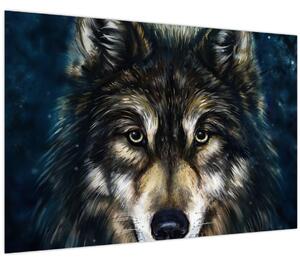 Kép - Wolf (90x60 cm)