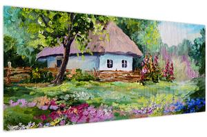 Kép - Vendégház (120x50 cm)