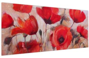 Kép - Farkas mák (120x50 cm)