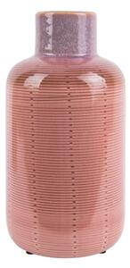 Bottle rózsaszín kerámia váza, magasság 23 cm - PT LIVING