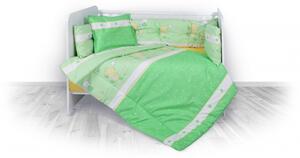 Lorelli 5 részes ágynemű garnitúra - Little Ducks green !! kifutó !!
