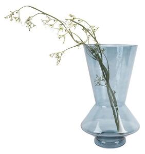 Glow kék üveg váza - PT LIVING