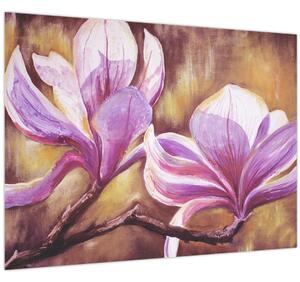 Kép - Magnólia virágok (70x50 cm)