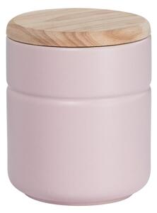 Tint rózsaszín porcelán doboz fa fedéllel, 600 ml - Maxwell & Williams