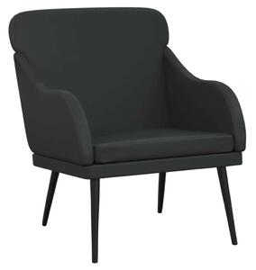 VidaXL fekete műbőr fotel 63 x 76 x 80 cm