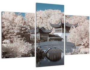 Kép - Virágzó fák Ázsiában (90x60 cm)