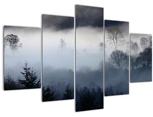 A köd képe az erdő felett (150x105 cm)