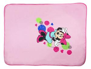 Asti Disney Minnie wellsoft béléses pamut babatakaró (70x90) rózsaszín 70*90
