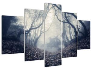 Kép - Erdő a ködben (150x105 cm)