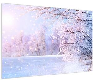 Kép - Fagyos tél (90x60 cm)