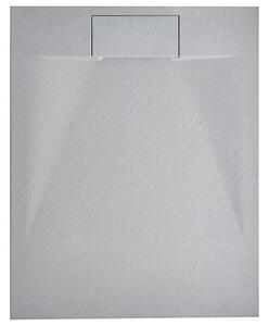 Zuhany tálca AZZURRO 80 x 100 x 3 cm Szürke