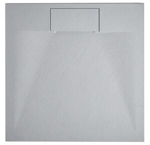 Zuhany tálca AZZURRO 80 x 80 x 3 cm Szürke