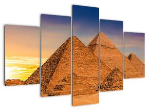 Kép - Egyiptomi piramisok (150x105 cm)