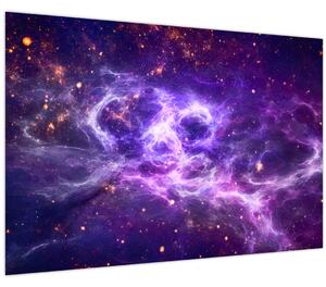 Kép - Lila Univerzum (90x60 cm)