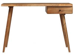 VidaXL Akácfa Íróasztal - Rusztikus - 110x50x76 cm