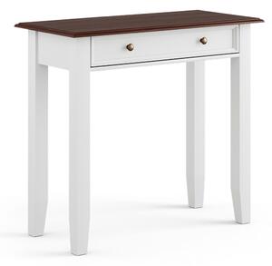 Fésülködőasztal fehér/dió - Belluno Elegante