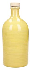 Maiolica sárga olajtartó palack, 500 ml - Brandani