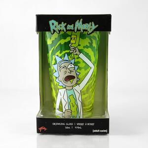 Rick & Morty Wrecked zöld pohár, 470 ml - Big Mouth Inc