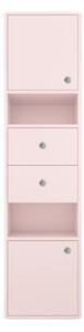 Color Bath rózsaszín fürdőszobai szekrény, 40 x 158 cm - Tom Tailor for Tenzo