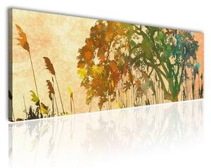 70x40 cm - Festmény fa vászonkép